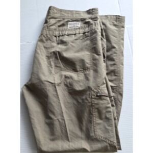 Columbia Pants Men's Brown Tan Twisted Cliff Ripstop Hiking Utility 36 x 32
